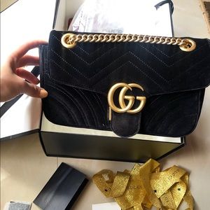 Velvet Gucci Marmont SOLD